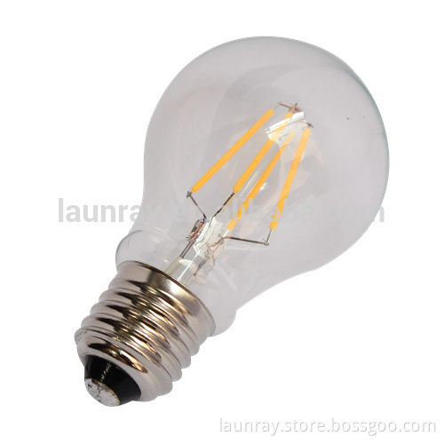 LED E27 4W LED Filament Edison Bulb 110lm/w